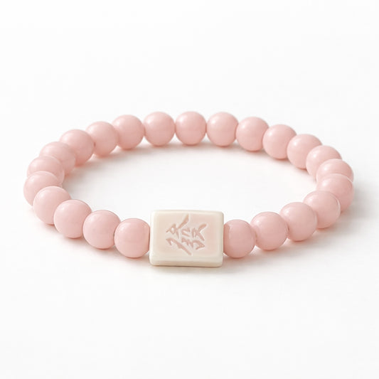 LUMI FA Character Ceramic Bracelet – Pink